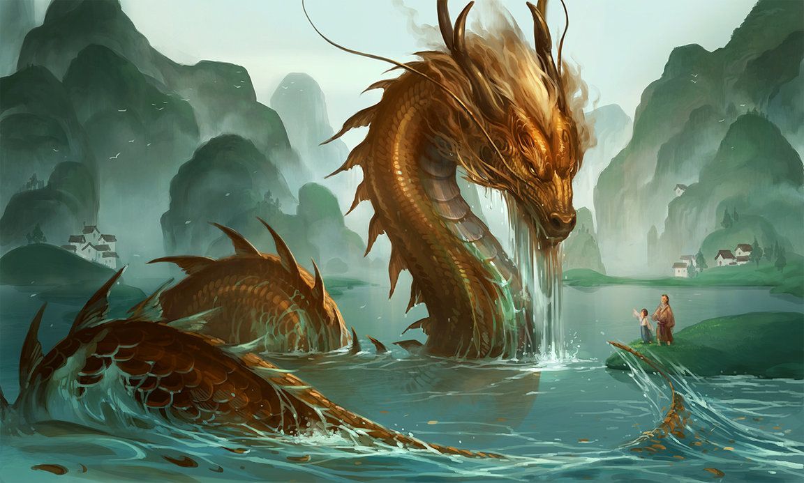 Dragon Painting Images at PaintingValley.com | Explore collection of ...