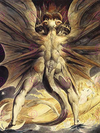 337x450 Doppelganger33ltd William Blake Red Dragon Woman - Dragon Painting Images