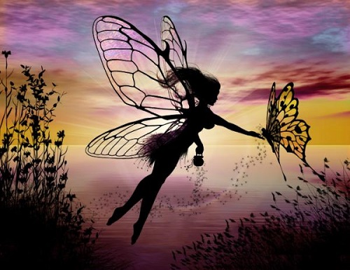 500x385 Beauty Will Save, Viola, Beauty In Everything - Dragon Silhouette Painting