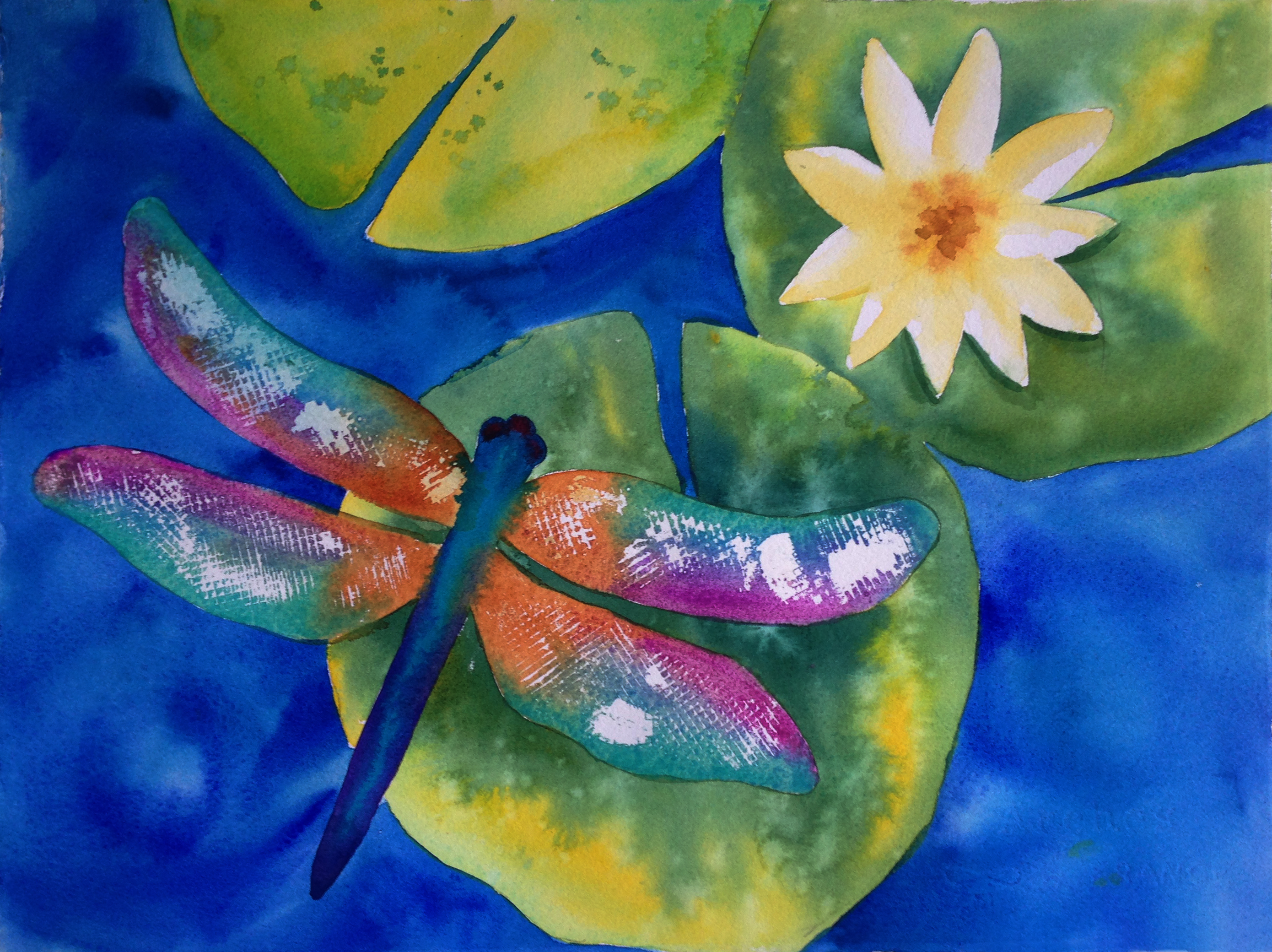 2780x2080 Dragonfly - Dragonfly Painting