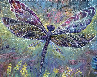 340x270 Dragonfly Paintings Etsy - Dragonfly Painting