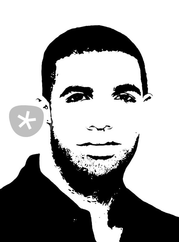 593x800 Drake Painting Art Prints And Posters By Cherise Foster - Drake Painting