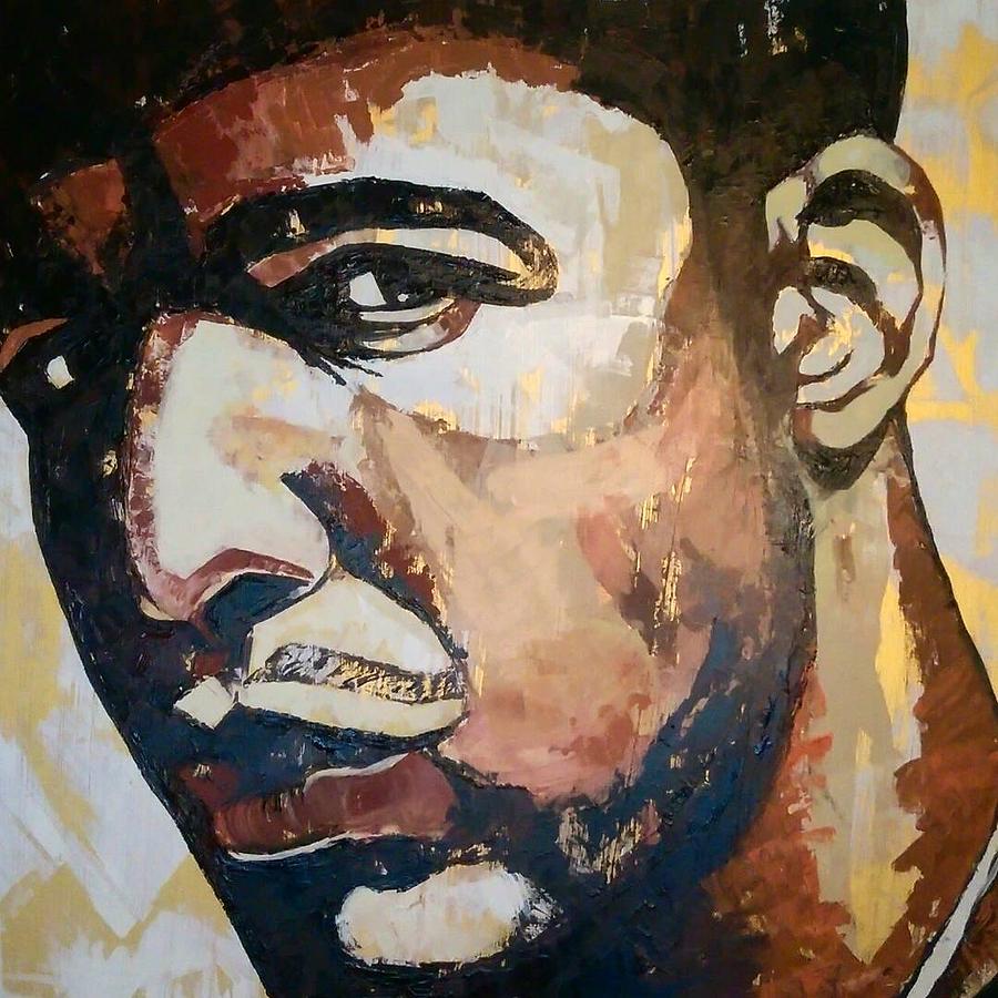 900x900 Drake Painting By Charis Kelley - Drake Painting