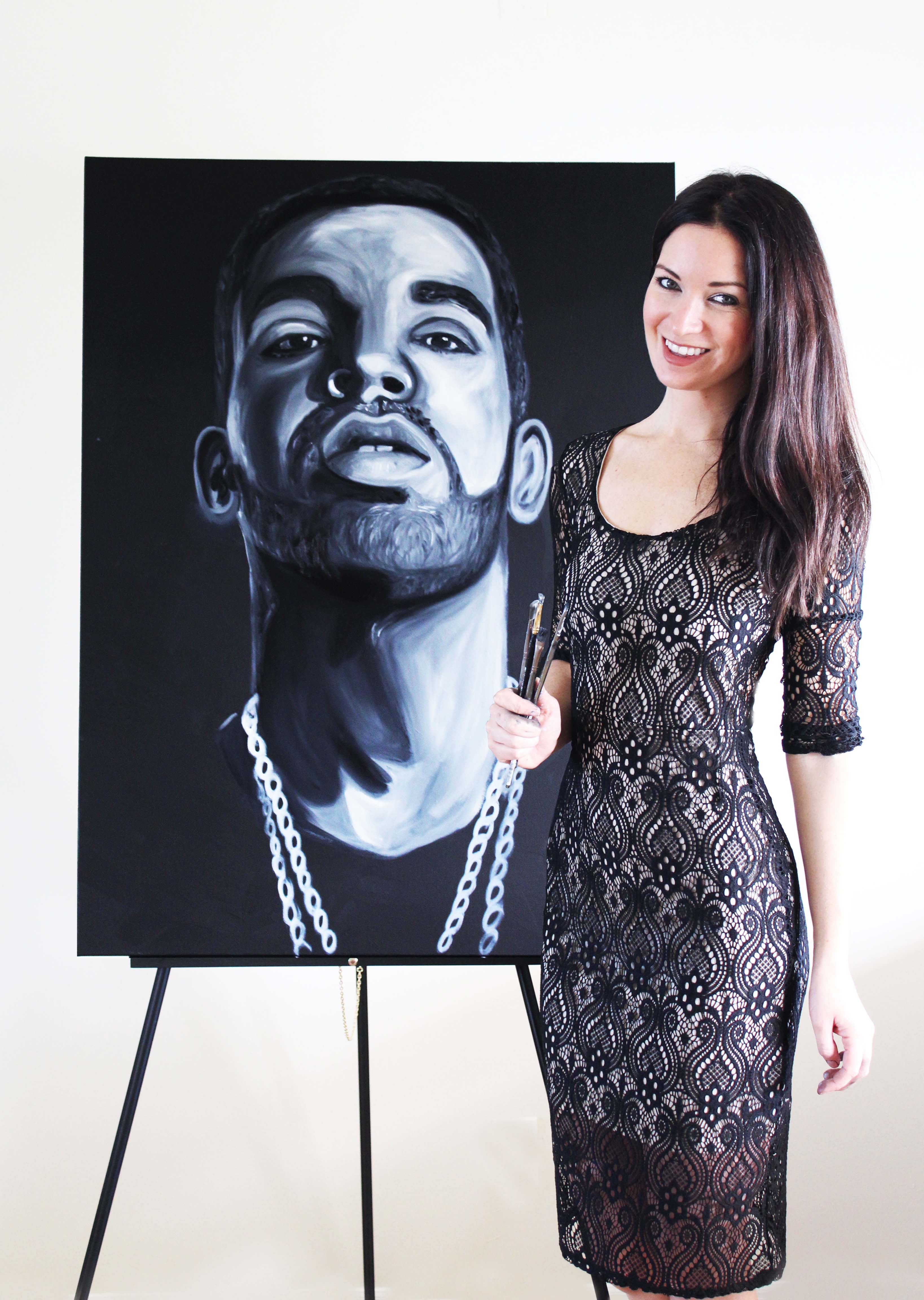 3276x4608 Claire Hall Design - Drake Painting