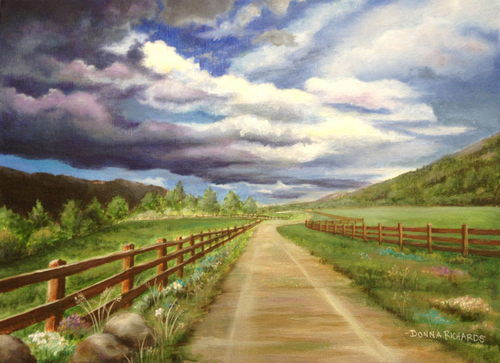 500x363 Downloadable Painting Pattern - Dramatic Painting