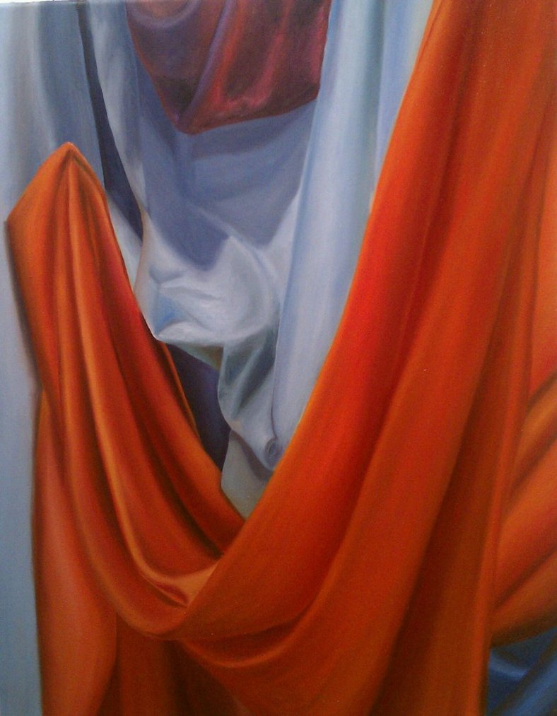 788x1013 Drapery - Drapery Painting