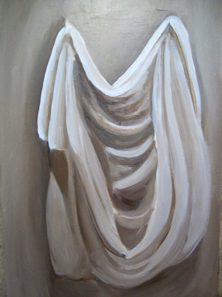 774x1032 Drapery Paintinge Attempt2 By Vanessa J Thompson - Drapery Painting
