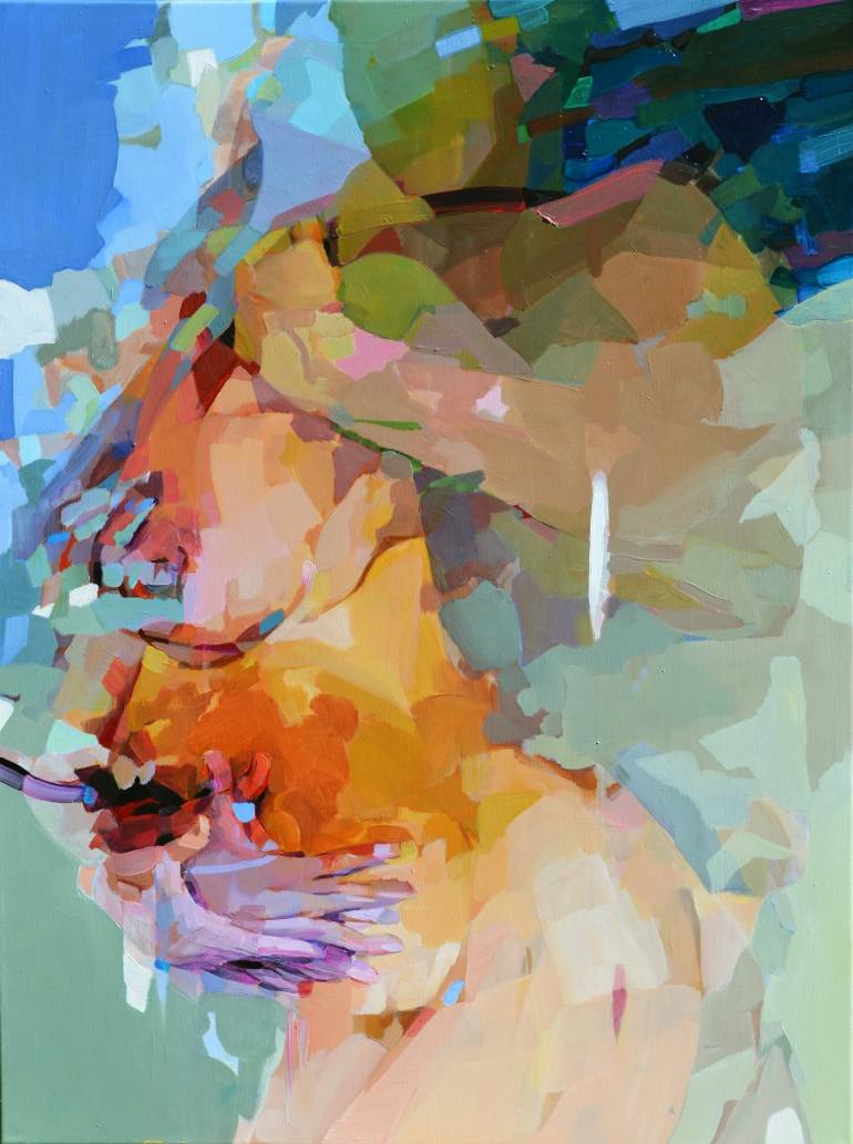 770x1033 Saatchi Art And The Walls Were Restless Under Chalk Drawings - Drawings Or Painting