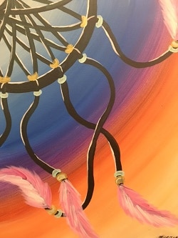 250x333 Dream Canvas Painting Rsvpaint - Dream Catcher Canvas Painting