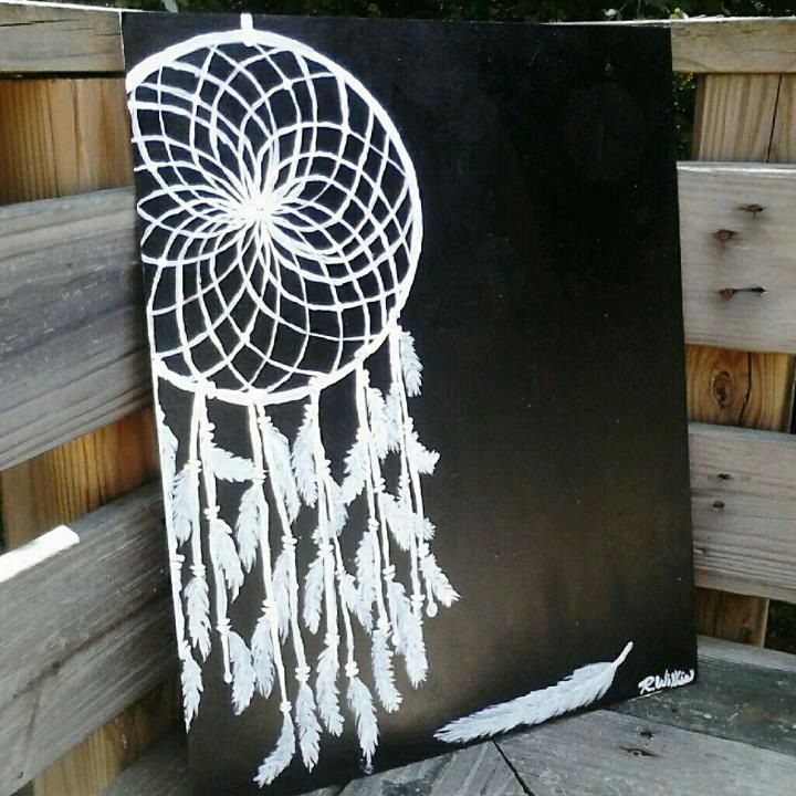 720x720 Pretty Similar To The Painting I Want For My Home One Day Soon - Dream Catcher Canvas Painting