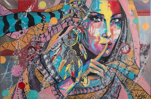 640x421 Svetlana Tikhonova - Dream Catcher Painting