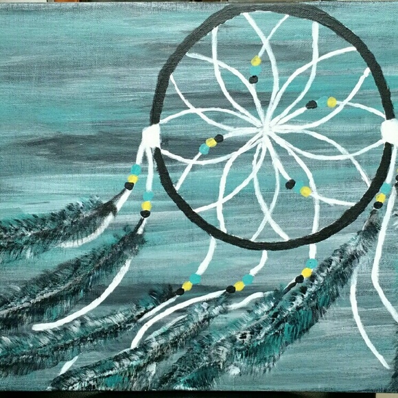 580x580 Tangibles Designs Other Dreamcatcher Painting Poshmark - Dream Catcher Painting