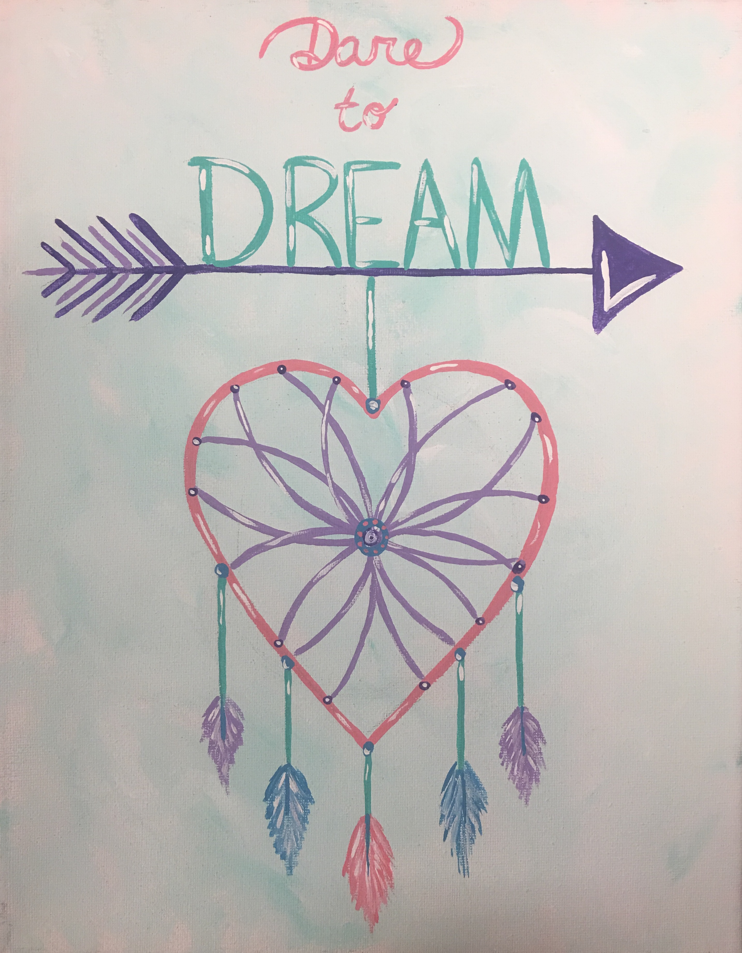 2866x3678 The Friendship Factory - Dream Catcher Painting