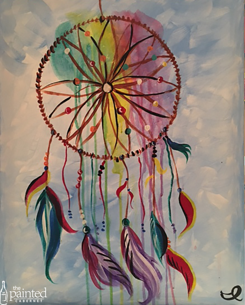 800x996 The Painted Cabernet - Dream Catcher Painting
