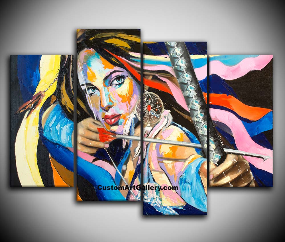 1000x849 Dream Catcher Oil Painting On Canvas Custom Art Gallery - Dream Catcher Painting On Canvas