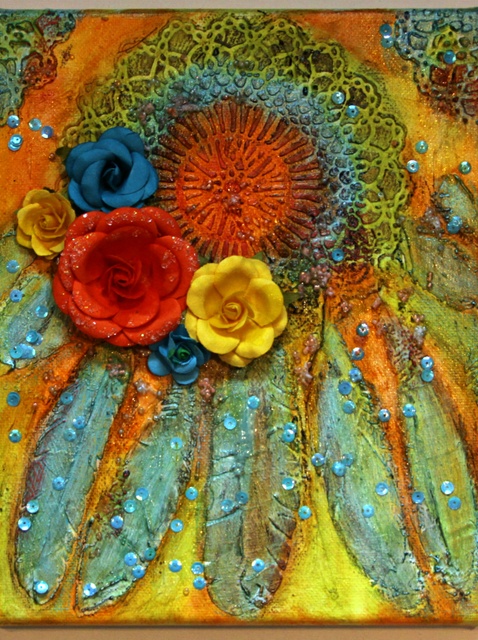 478x640 How To Create A Dream Catcher Canvas - Dream Catcher Painting On Canvas