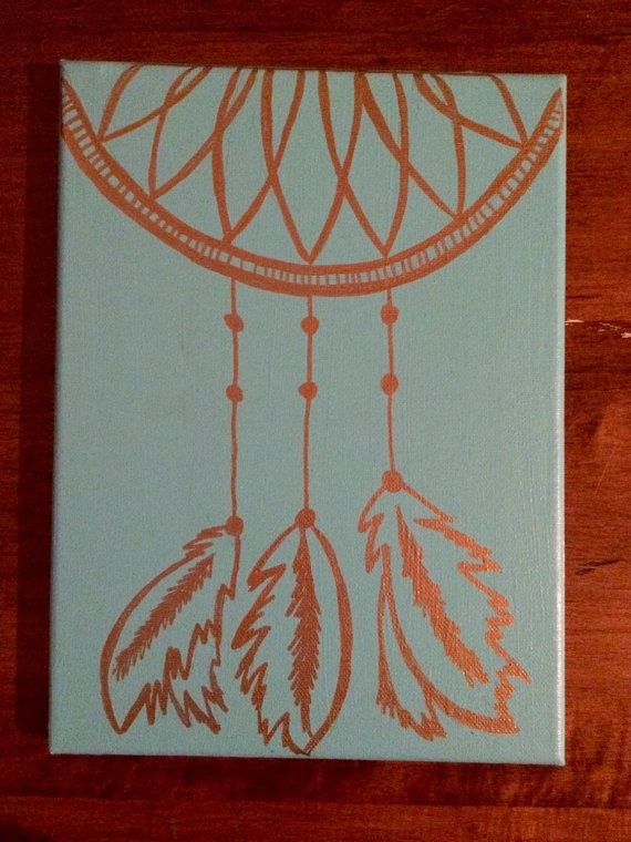 570x760 I Made This ) Shop Glassy Gurlz! Dream Catcher Canvas, Canvas - Dream Catcher Painting On Canvas