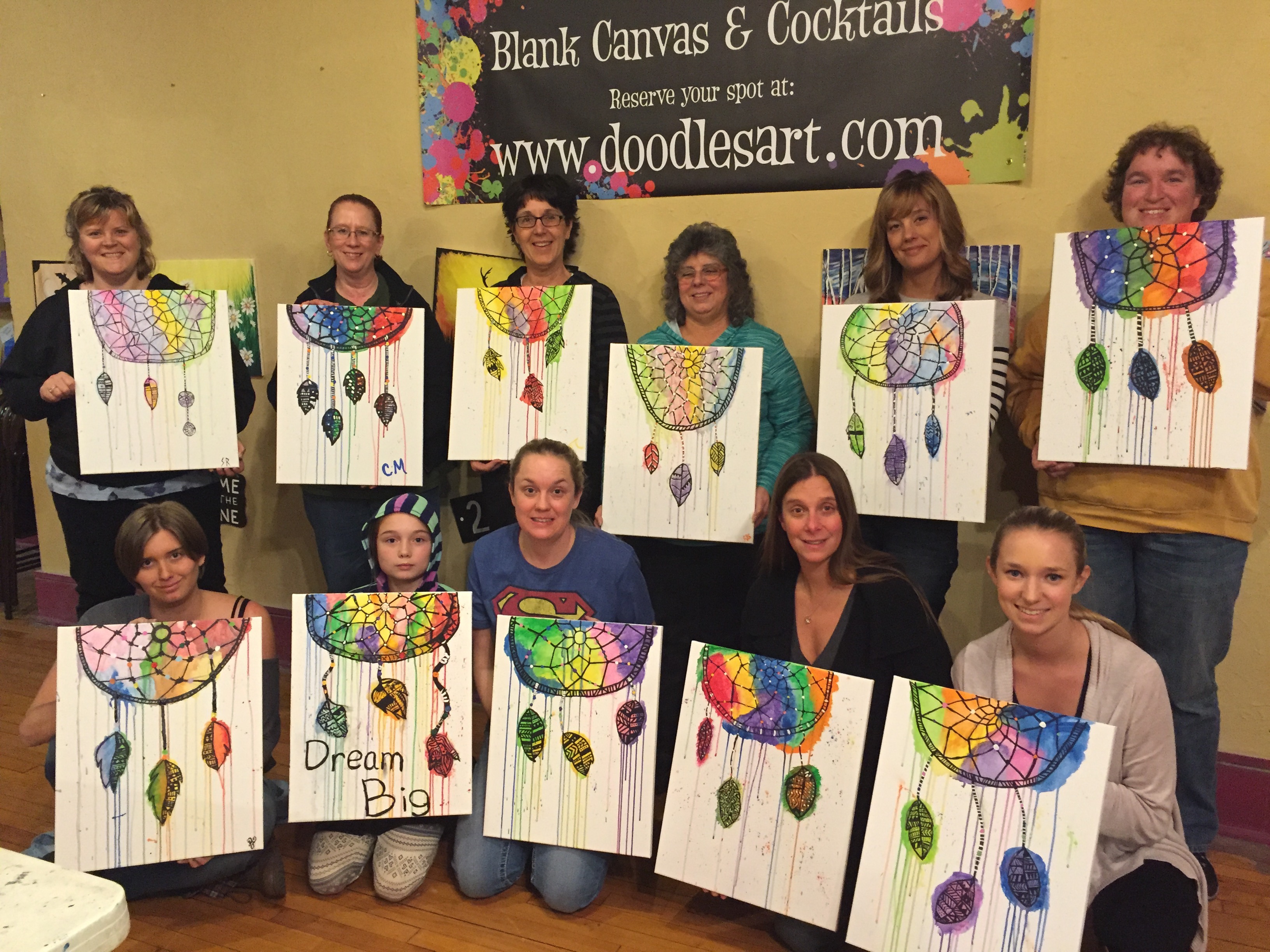 3264x2448 Blank Canvas - Dream Catcher Painting On Canvas