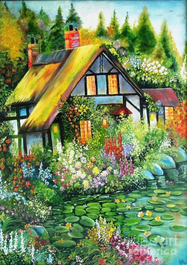 636x900 Dream House Painting By Shilpi Singh - Dream House Painting
