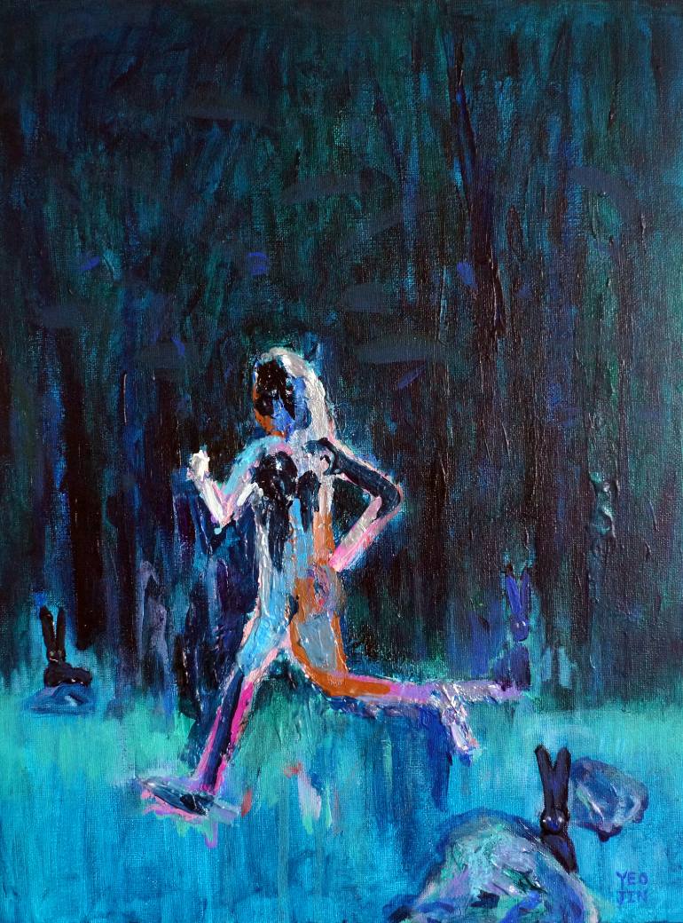 770x1040 Saatchi Art Bad Dream Painting By Yeojin Jung - Dream Painting