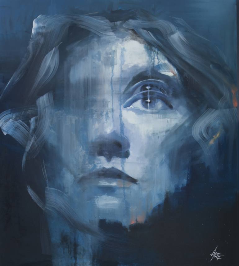 770x858 Saatchi Art Marlene's Dream Painting By Anna Matykiewicz - Dream Painting