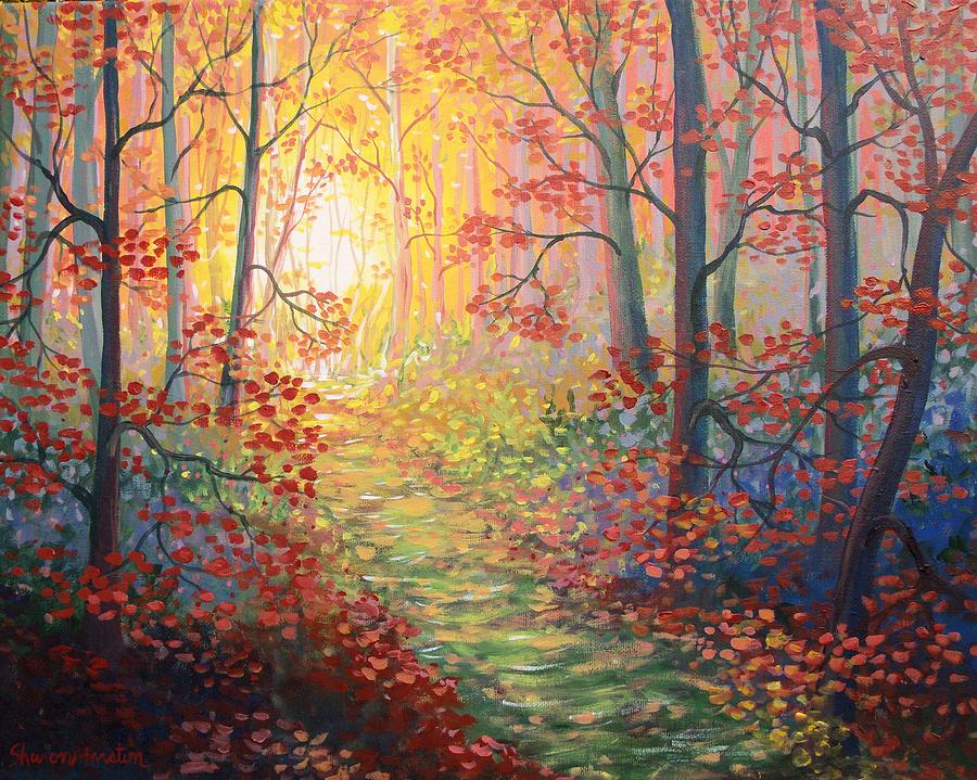 900x719 Shades Of A Dream Painting By Sharon Marcella Marston - Dream Painting