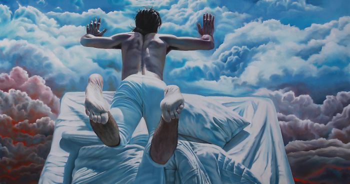 700x368 I Paint My Dreams On Canvas Bored Panda - Dream Painting