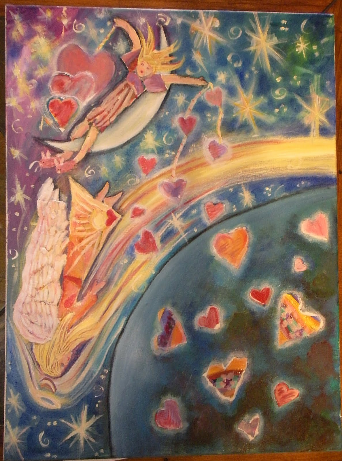 1187x1600 Gifts Of Creation Artist Blog Dreamer - Dreamer Painting