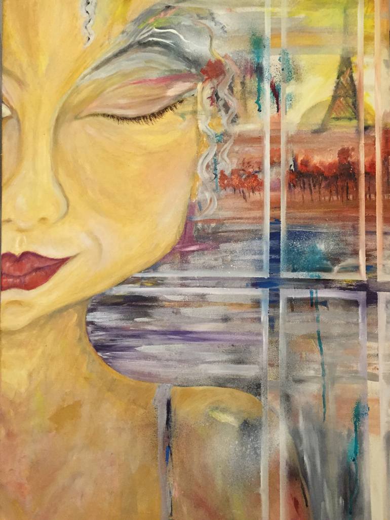 770x1027 Saatchi Art Dreamer Painting By Erna Velic - Dreamer Painting