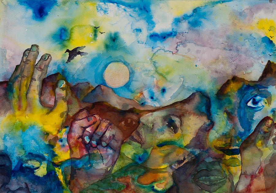 900x629 Dreamscape Painting By Eliza Furmansky - Dreamscape Painting