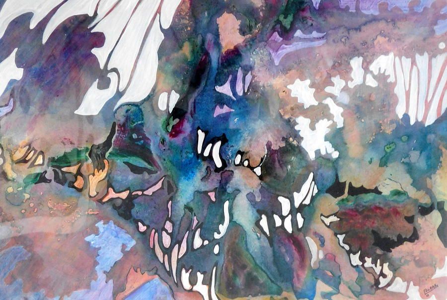 900x604 Dreamscape Painting By Joan Clear Art Organic - Dreamscape Painting