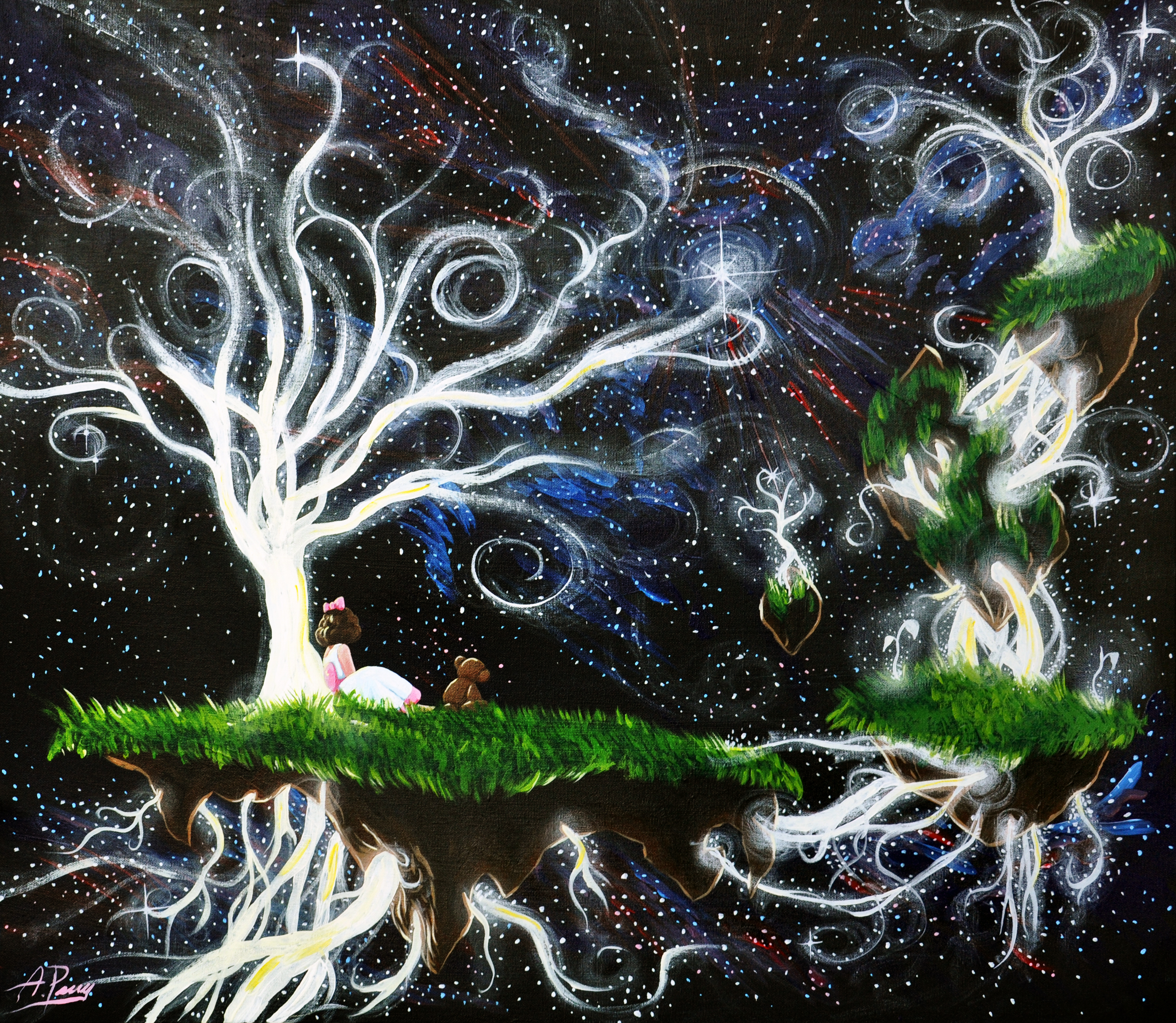 3200x2784 Third Painting In The Series Perry Art And Design - Dreamscape Painting