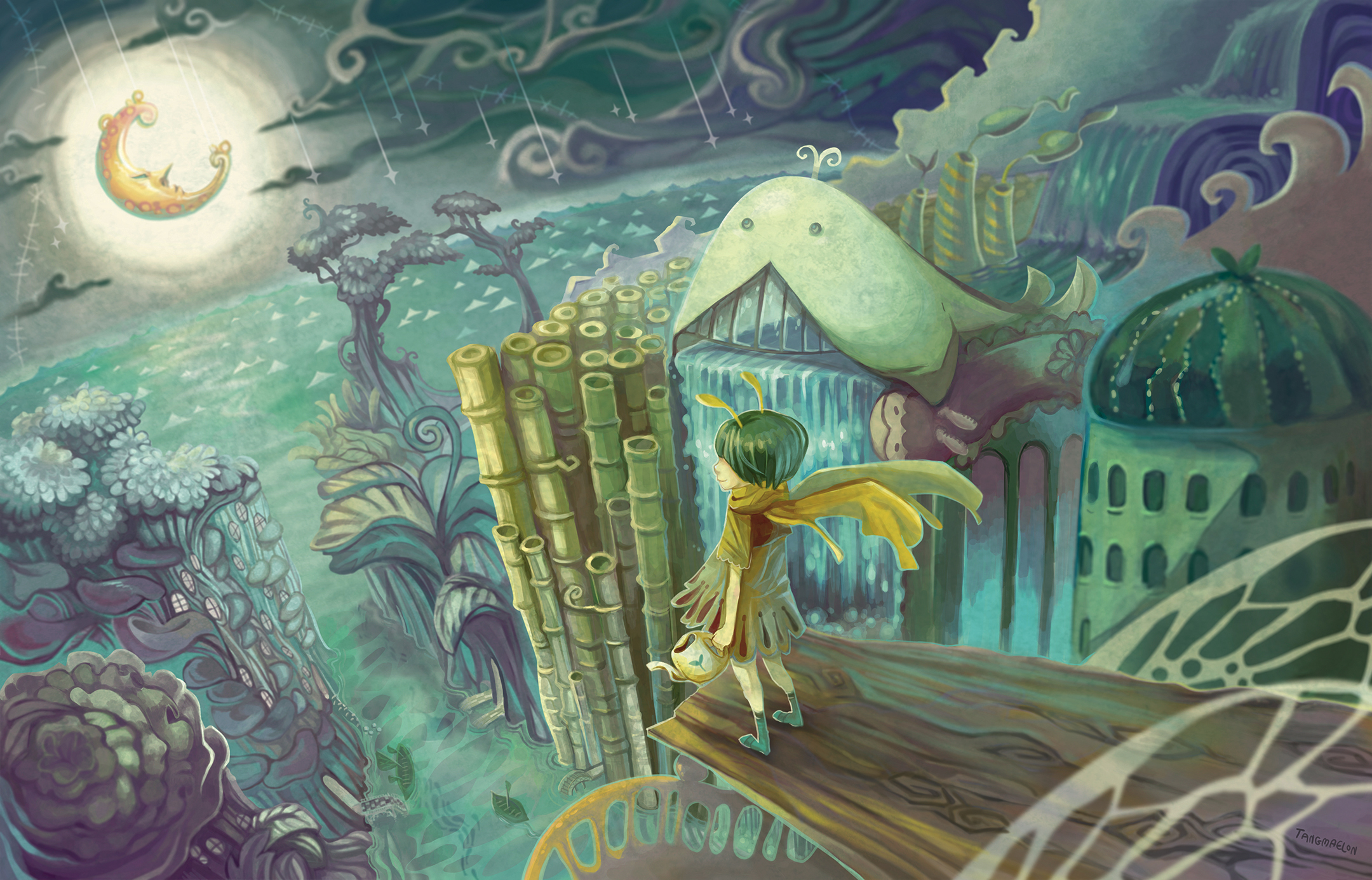 2160x1385 Dreamscape By Tangmaelon - Dreamscape Painting