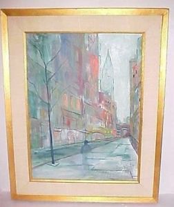 252x300 Painting A Dreamy Twilight By Helen Geller Local Nj Artist - Dreamy Painting