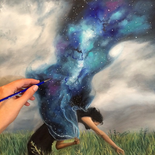 640x640 Artist Creates Fantastical Worlds By Painting With Dreams - Dreamy Painting