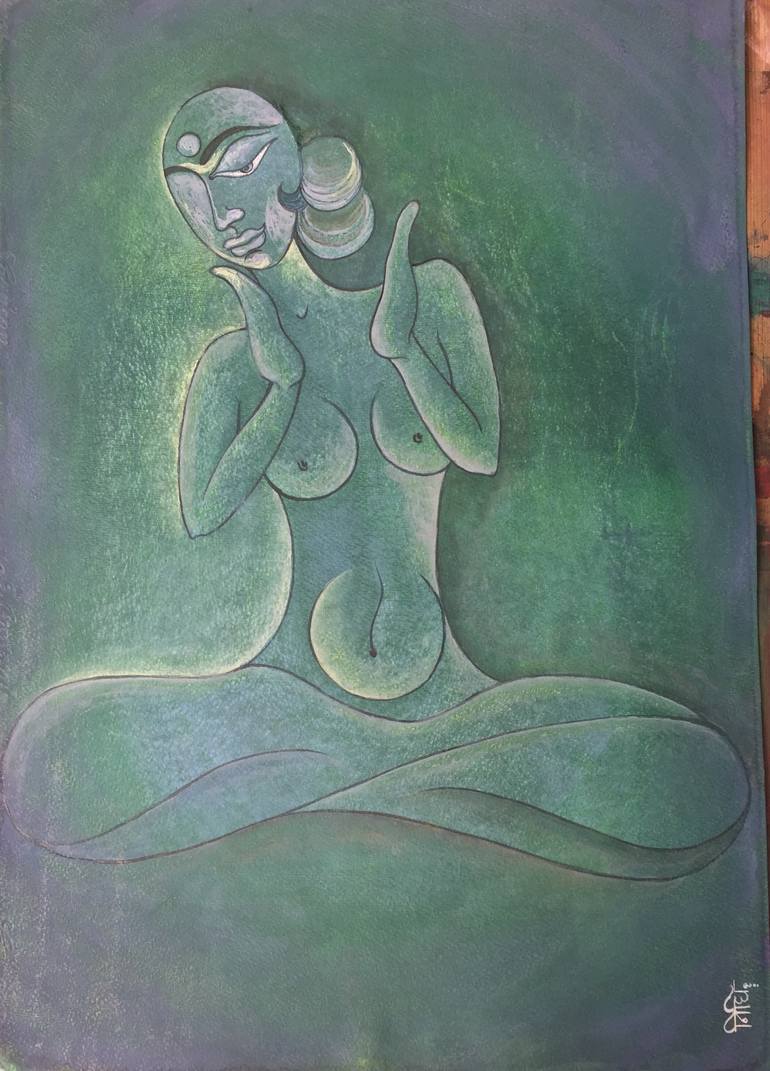 770x1071 Saatchi Art Dreamy Paintings Painting By Nidhi Jaiswal - Dreamy Painting