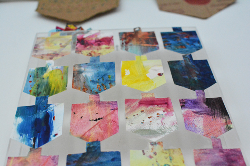 500x333 Hanukkah Dreidel Wall Art - Dreidel Painting