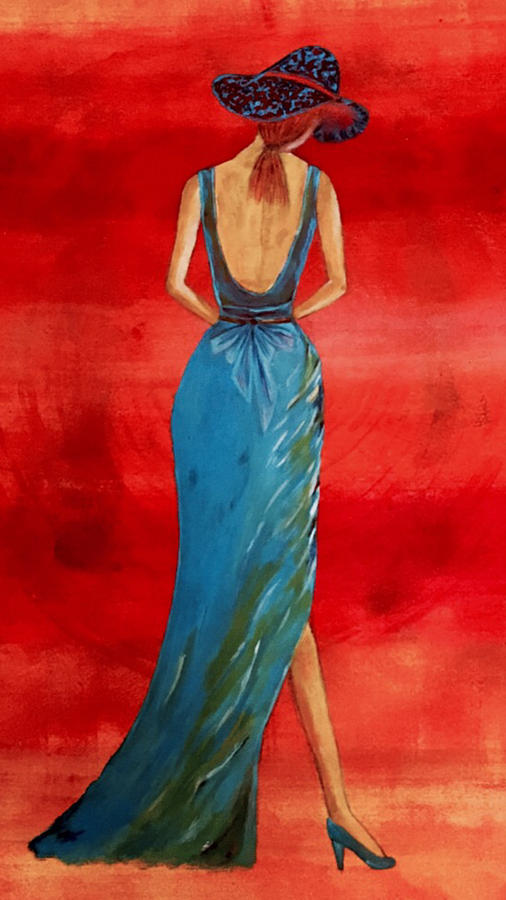 506x900 Dress Up Painting By Ira Bansal - Dress Up Painting