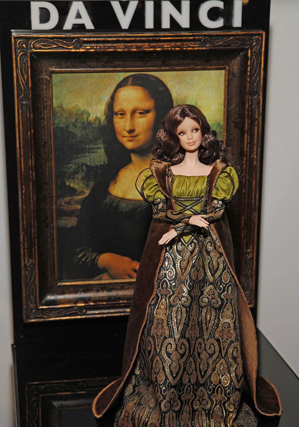 600x856 Fine Art Barbies Dress Up Like Famous Paintings Flavorwire - Dress Up Painting
