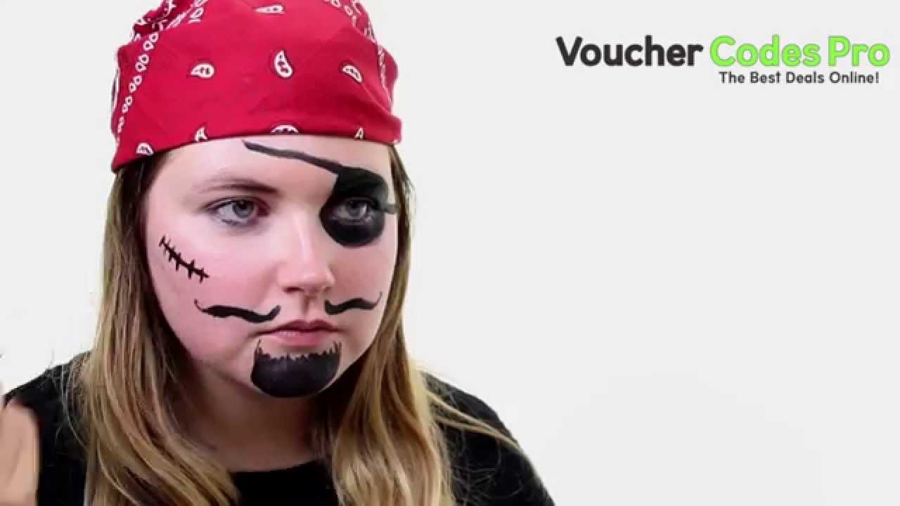 1280x720 How To Easy Pirate Face Paint Fancy Dress - Dress Up Painting