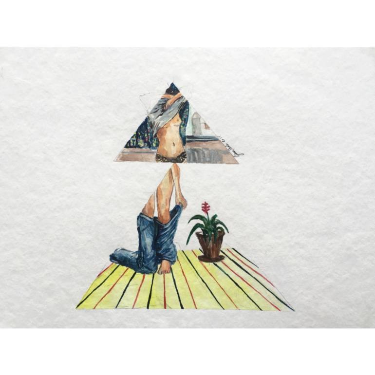 770x770 Saatchi Art Dress Up Painting By Gamze Zorlu - Dress Up Painting