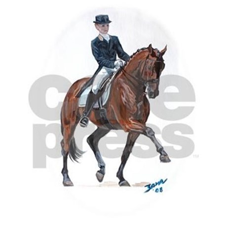 460x460 Dressage Horse Painting. Baseball Hat By Alltheprettyhorses - Dressage Painting