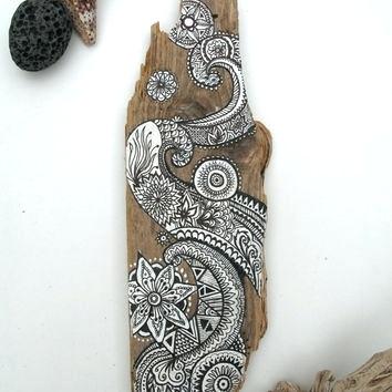 354x354 Driftwood Painting - Driftwood Painting