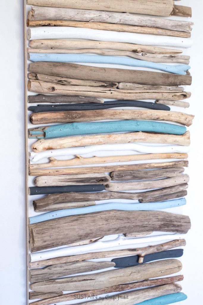 683x1024 Diy Coastal Decor - Driftwood Painting