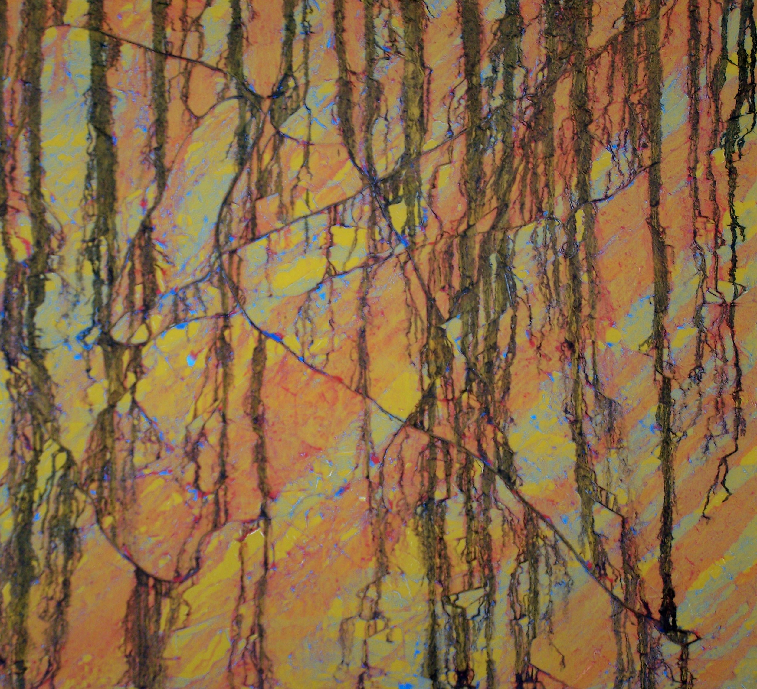 2502x2279 Drip Painting Messy Oil Mineral Spirits Paint Canvas Art Drip - Drip Painting