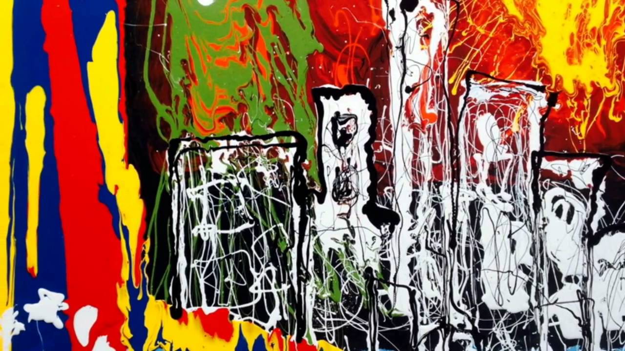 1280x720 Modern Art Abstract Drippingpainting By Torres Inspired By - Dripping Painting Art