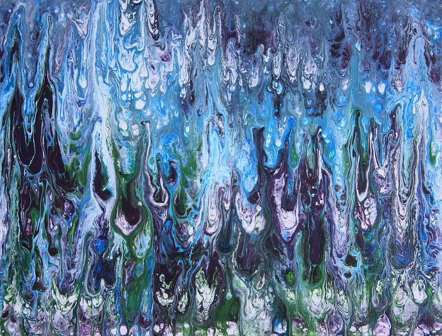 900x683 Drizzle Painting By Diana Hopkins - Drizzle Painting