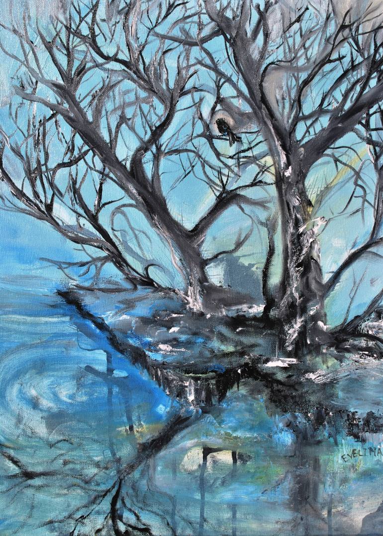 770x1077 Saatchi Art Drizzle Painting By Evelina Popilian - Drizzle Painting