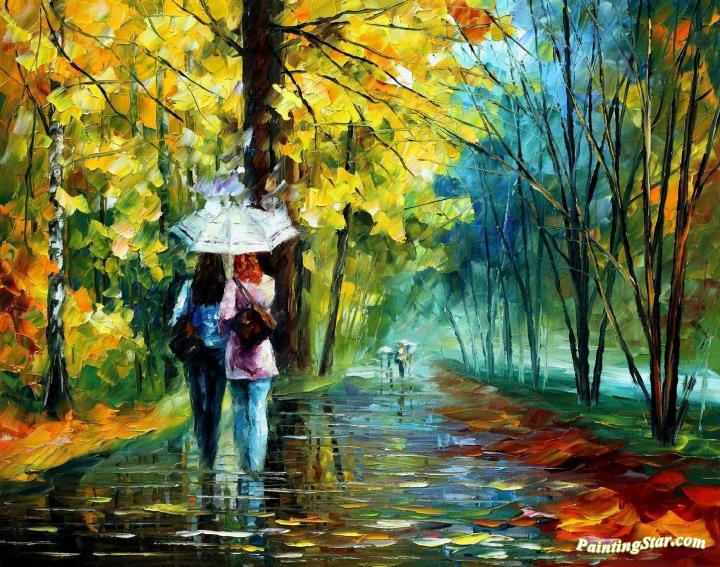 720x567 Drizzle Of Emotions Artwork By Leonid Afremov Oil Painting Amp Art - Drizzle Painting
