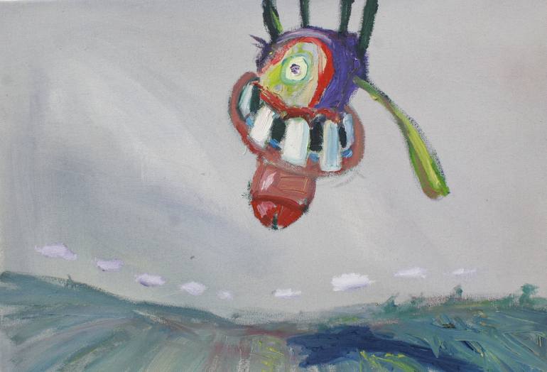 770x524 Saatchi Art Drone Painting By Gideon Pirx - Drone Painting